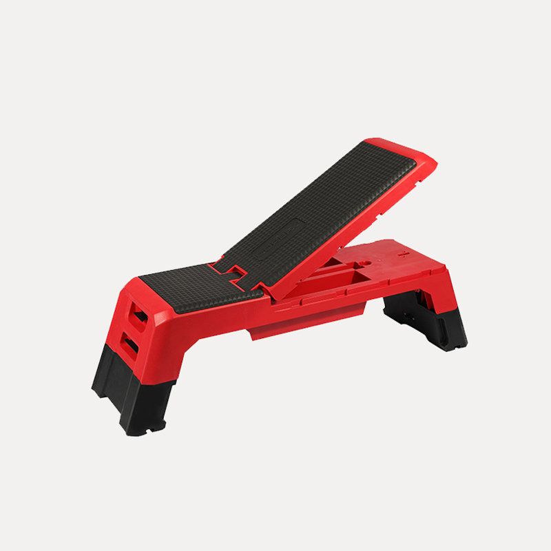 2-in-1 Adjustable Aerobic Step Platform and Workout Bench for Home Gym Strength Training