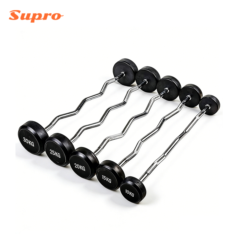 Fixed Barbell Set for Gym Strength Training