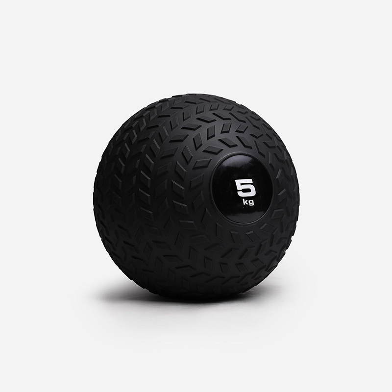 black pvc sand filled ball for functional fitness training